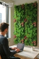 CR-H Artificial Grass Vertical Garden Sheet (Pack of 10pcs) (Size 16 x 24 Inches)