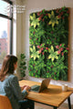 CR-O Artificial Grass Vertical Garden Sheet (Pack of 10pcs) (Size 16 x 24 Inches)