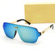 Aqua Green Ezkel Square Sunglasses (SUN-GC-3809-AQG3GLD)