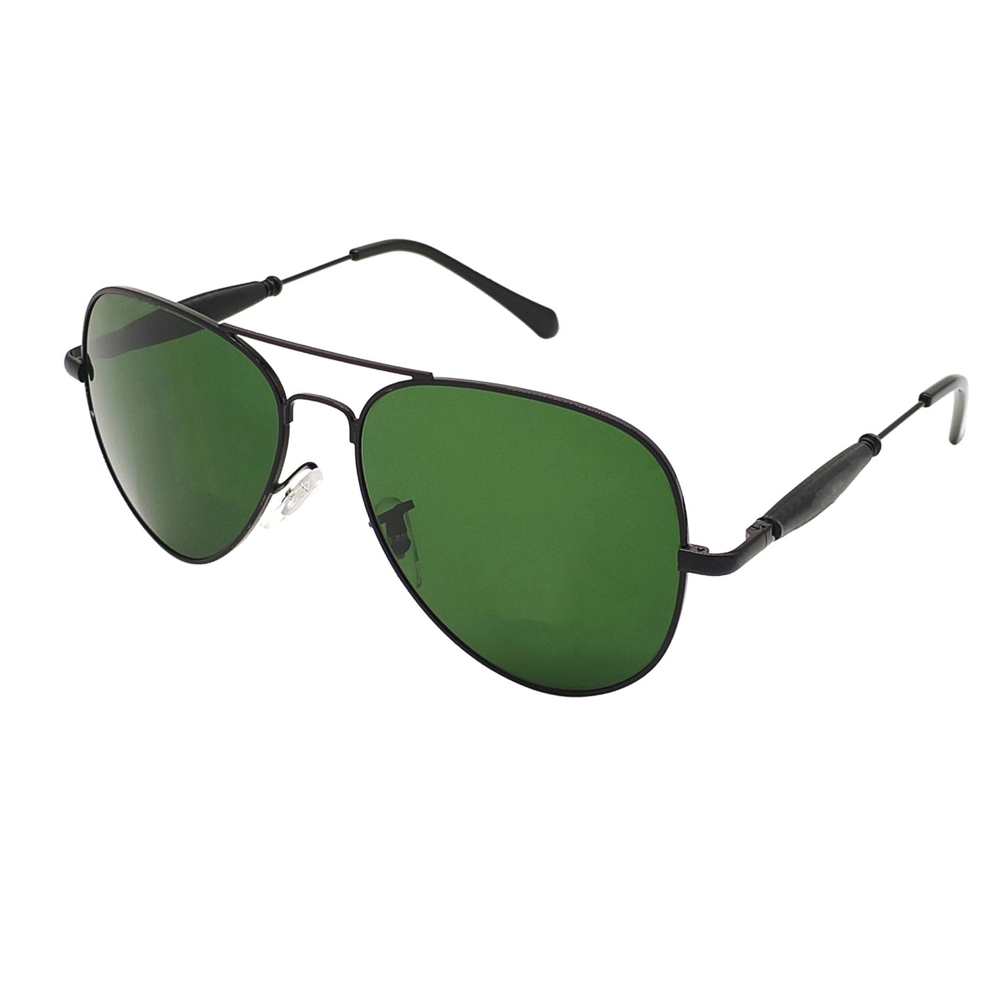 Green Ancestral Aviator Sunglasses (SUN-RN-3517-GRN1BLK-M) SWASTIK CREATIONS The Trend Point