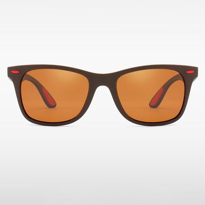 Brown VENOM Square Sunglasses (SUN-RN-4195-BRN1GLD-M)