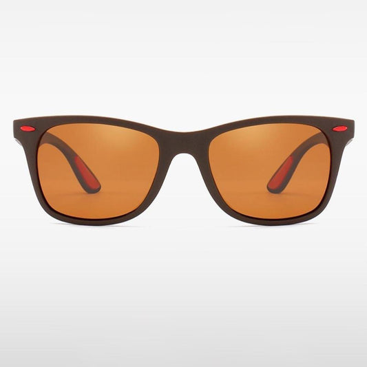 Brown VENOM Square Sunglasses (SUN-RN-4195-BRN1GLD-M)