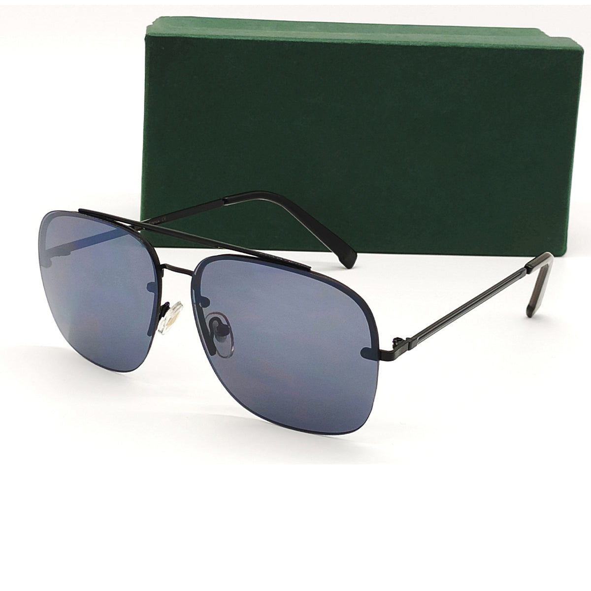 Black REBEL Square Sunglasses (SUN-LC-11089-BLK1BLK)