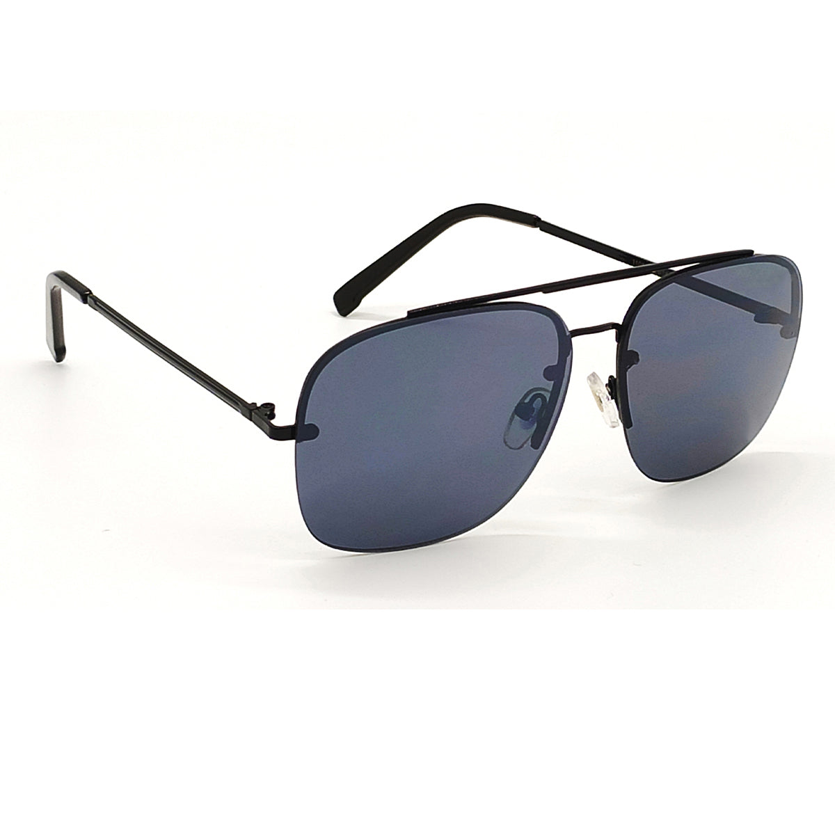 Black REBEL Square Sunglasses (SUN-LC-11089-BLK1BLK)