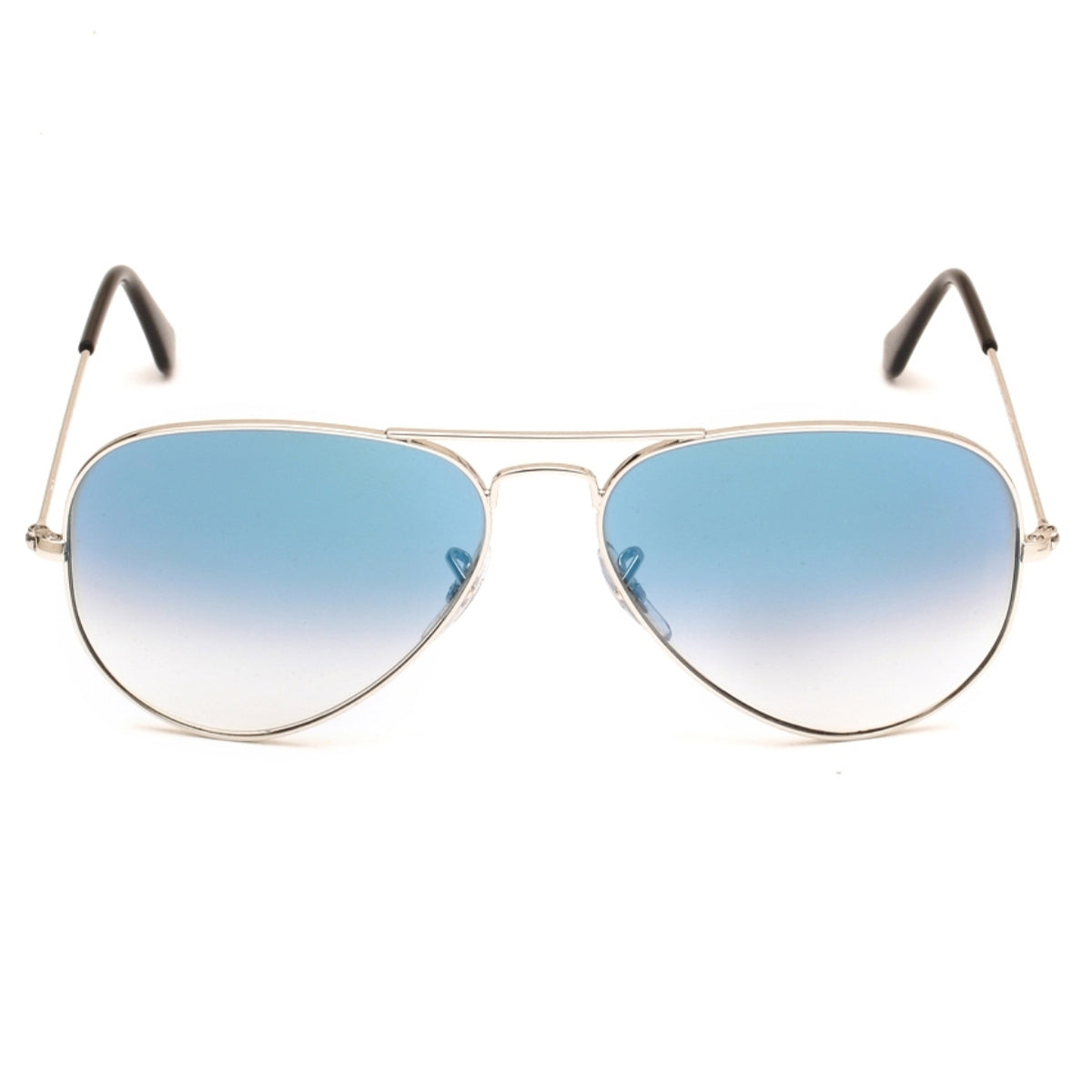 Purosangue 3026 Aviator Sunglasses (SUN-RN-3026-BLU2SIL-M) SWASTIK CREATIONS The Trend Point