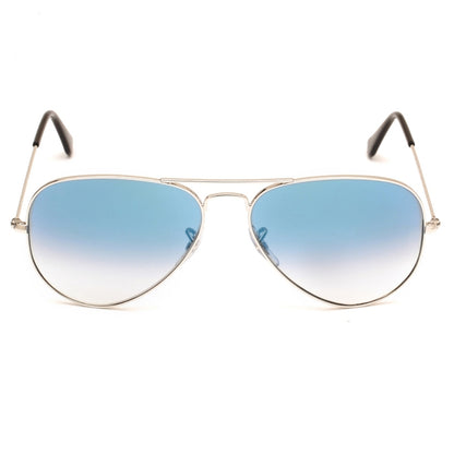 Purosangue 3026 Aviator Sunglasses (SUN-RN-3026-BLU2SIL-M)