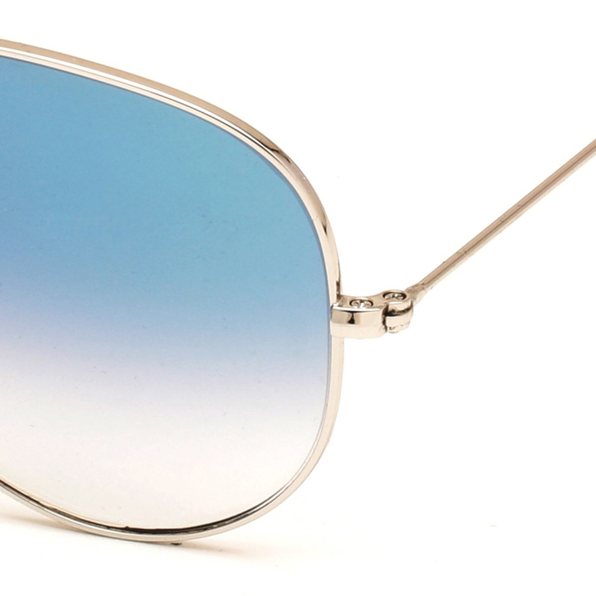 Purosangue 3026 Aviator Sunglasses (SUN-RN-3026-BLU2SIL-M) SWASTIK CREATIONS The Trend Point