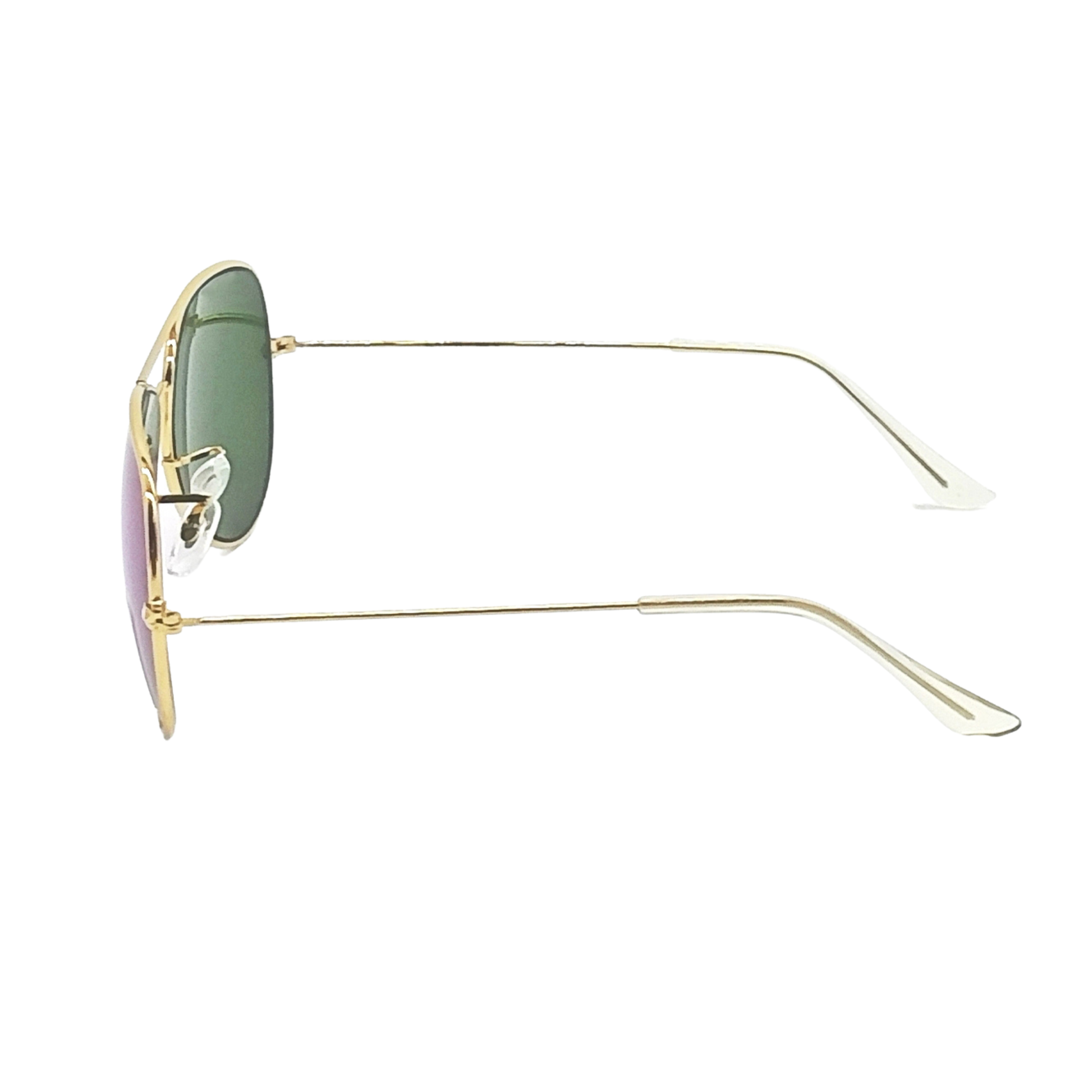 Blue Armstoner Aviator Sunglasses (SUN-LK-3026-BLU3GLD-M)