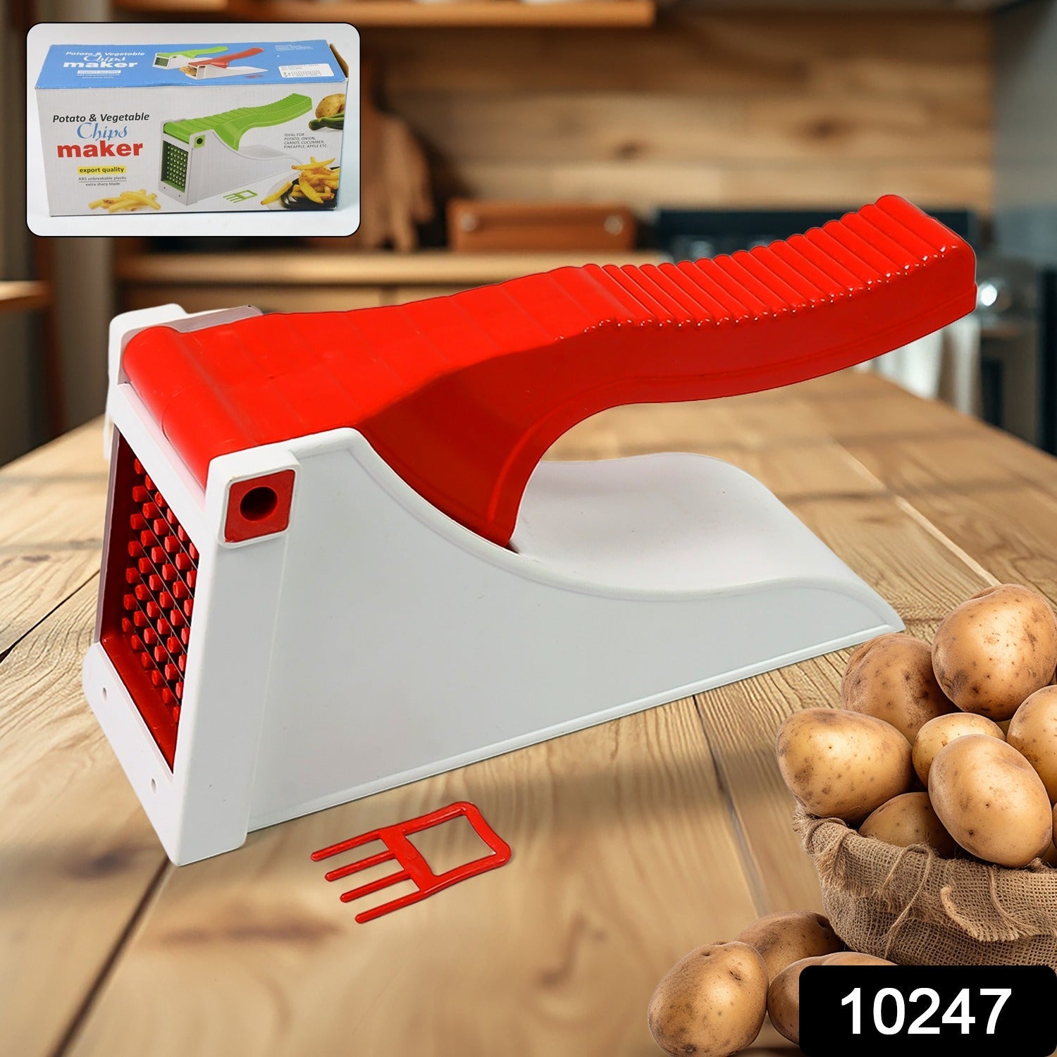 Plastic Potato & Vegetable Chips Maker (1 Pc)