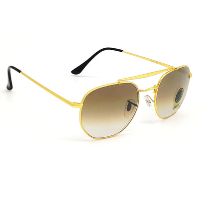 Daytona 3648 Square Sunglasses (SUN-RN-3648-BRN2GLD-M)