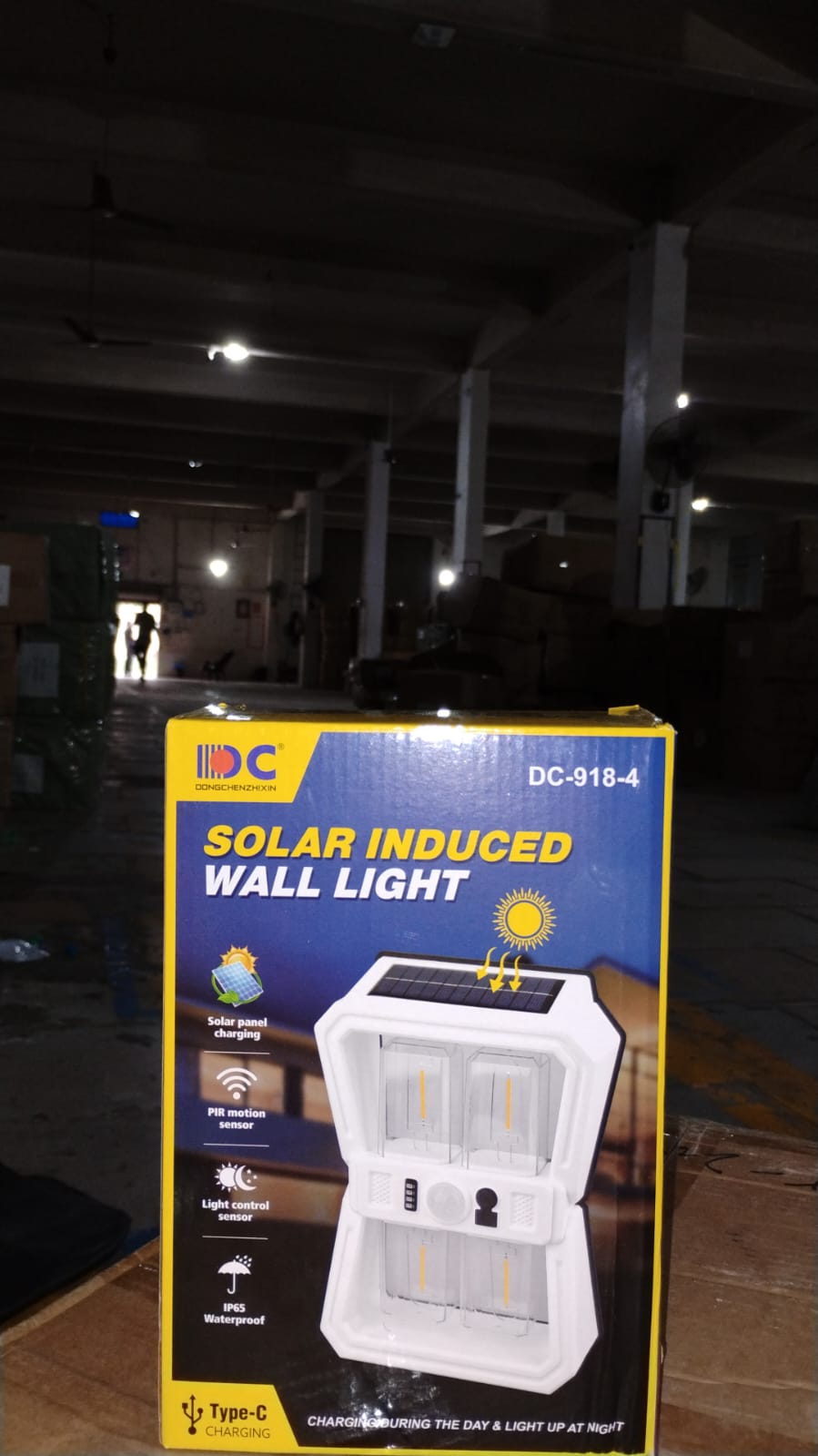 Solar Wall Lantern Light with 3 Modes & Motion Sensor (1 Pc) SWASTIK CREATIONS The Trend Point