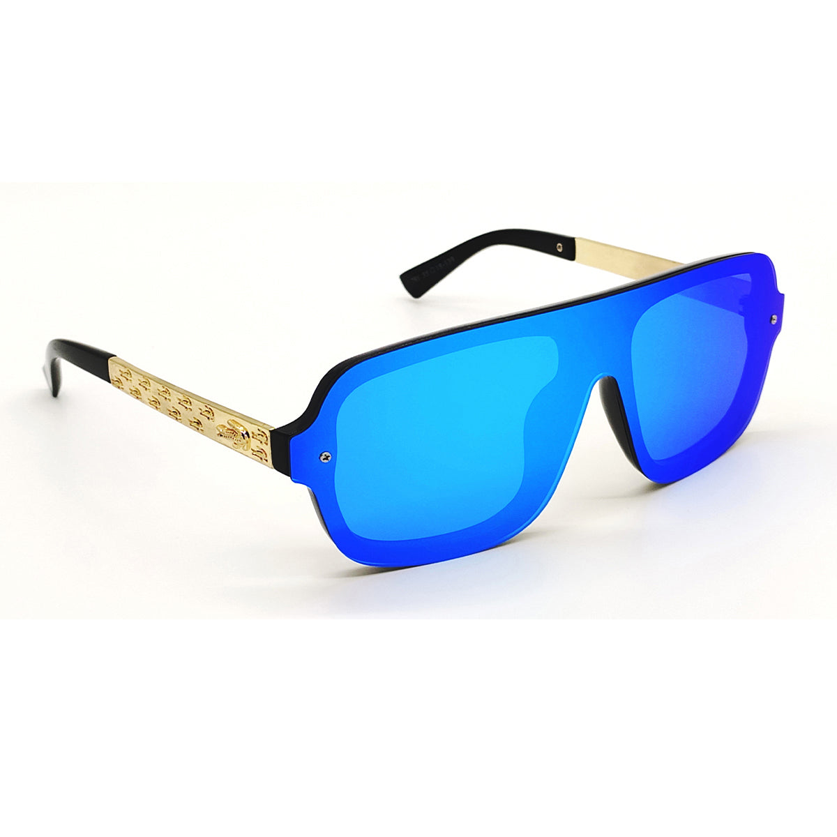 Aqua Blue HONEST Square Sunglasses (SUN-LC-0791-AQB3BLK) - SWASTIK CREATIONS The Trend Point SWASTIK CREATIONS The Trend Point