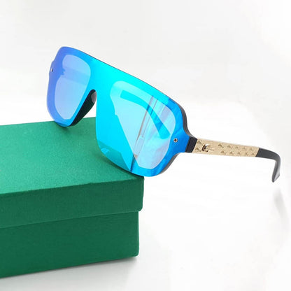 Aqua Blue HONEST Square Sunglasses (SUN-LC-0791-AQB3BLK) - SWASTIK CREATIONS The Trend Point