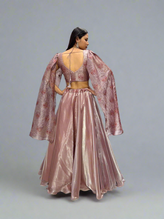 Heavy Jimmy Chu Lehenga (KESH406 619)