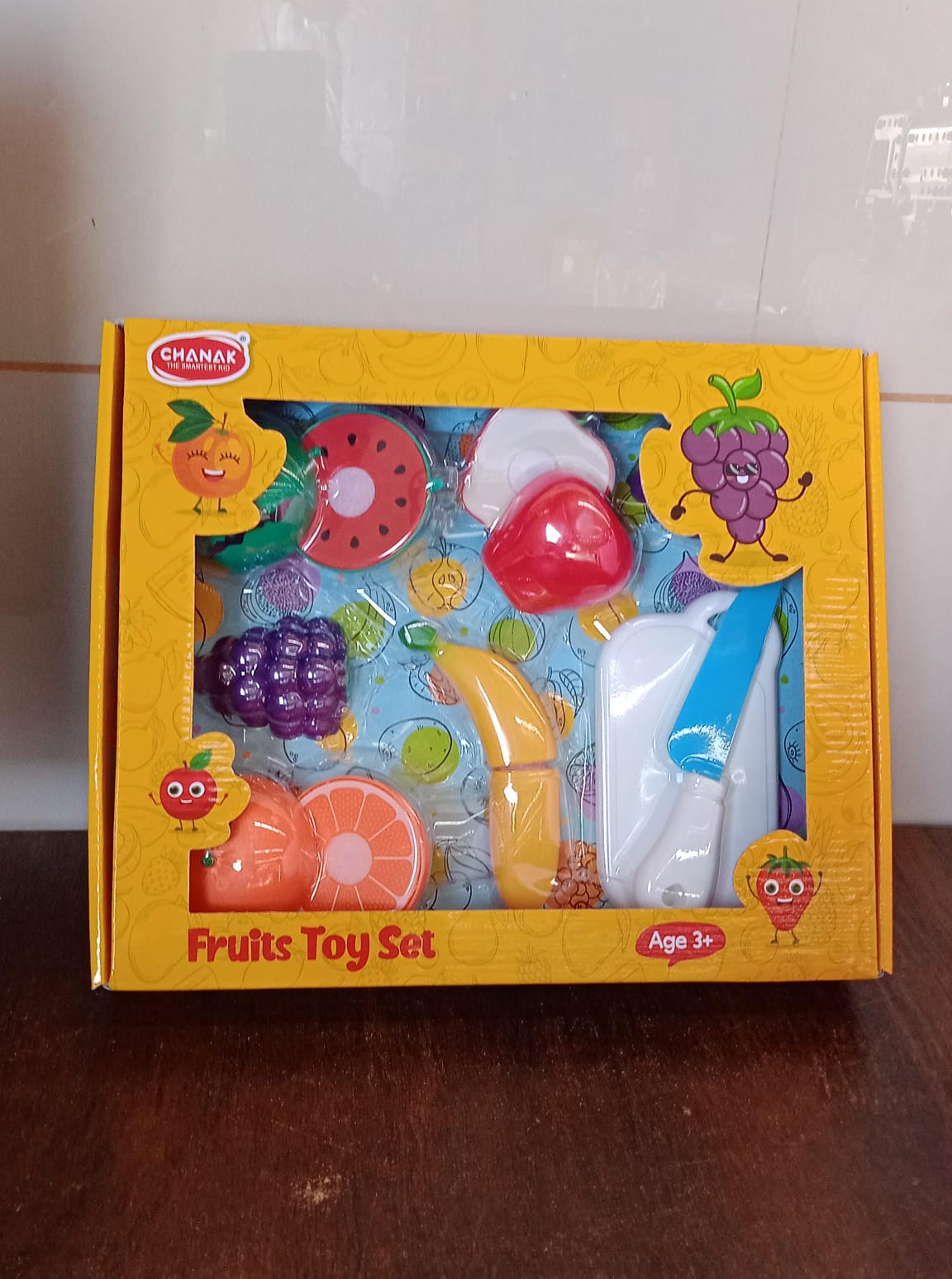 Realistic Sliceable Fruits Cutting Play Toy Set (7 Pcs Set) SWASTIK CREATIONS The Trend Point