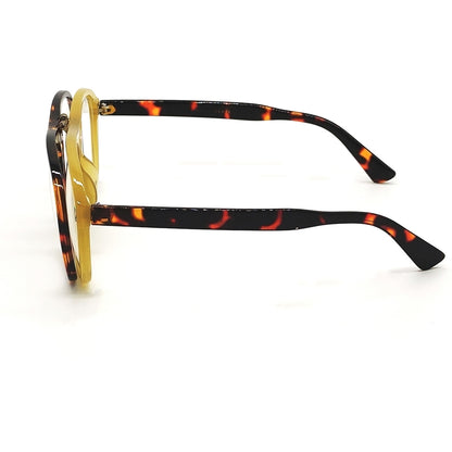 Clear(Transparent) DOUBLE Square Sunglasses (SUN-GC-DOUBLE-CLR5LEOPARD) - SWASTIK CREATIONS The Trend Point