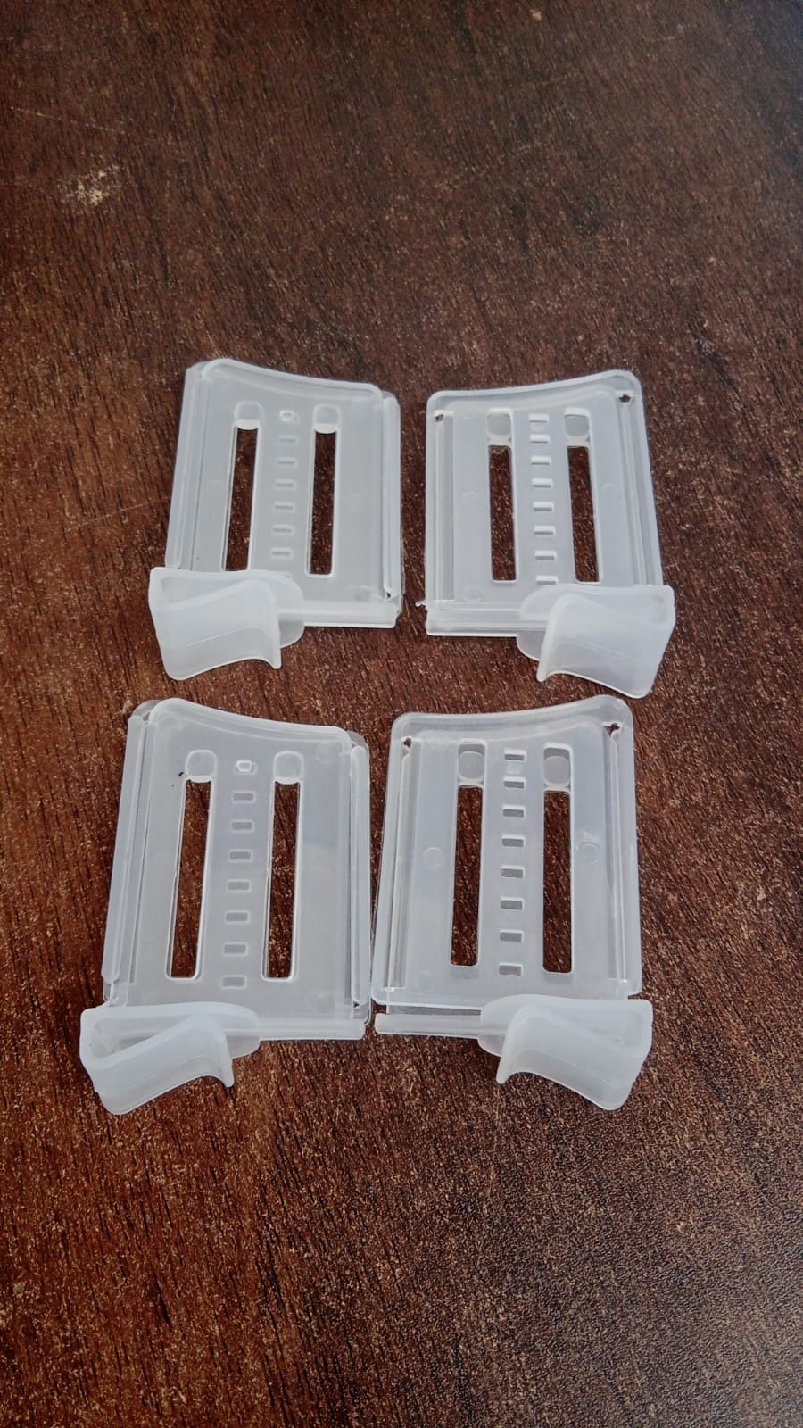 Refrigerator Internal Drawer Shelf Divider Clip (4 Pcs Set) SWASTIK CREATIONS The Trend Point