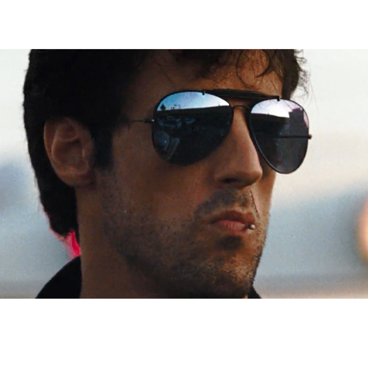 Black Novaper Aviator Sunglasses (SUN-RN-3422-BLK1BLK-M) SWASTIK CREATIONS The Trend Point