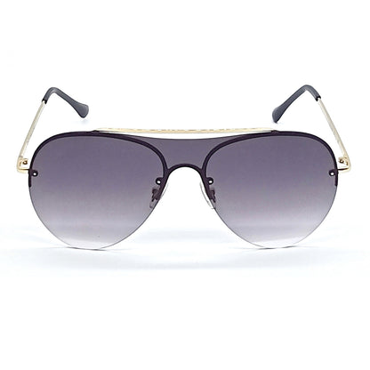 Black RDX Aviator Sunglasses (SUN-RN-1786-BLK2GLD)