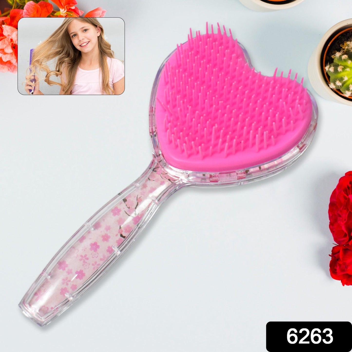 HeartCare Shower Comb SWASTIK CREATIONS The Trend Point