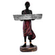 Swastik Trend Point Resin Modern Art Men Statue for Living Room and Home Decor, Showpiece for Living Room, Table Decor 16cm*8cm*25cm