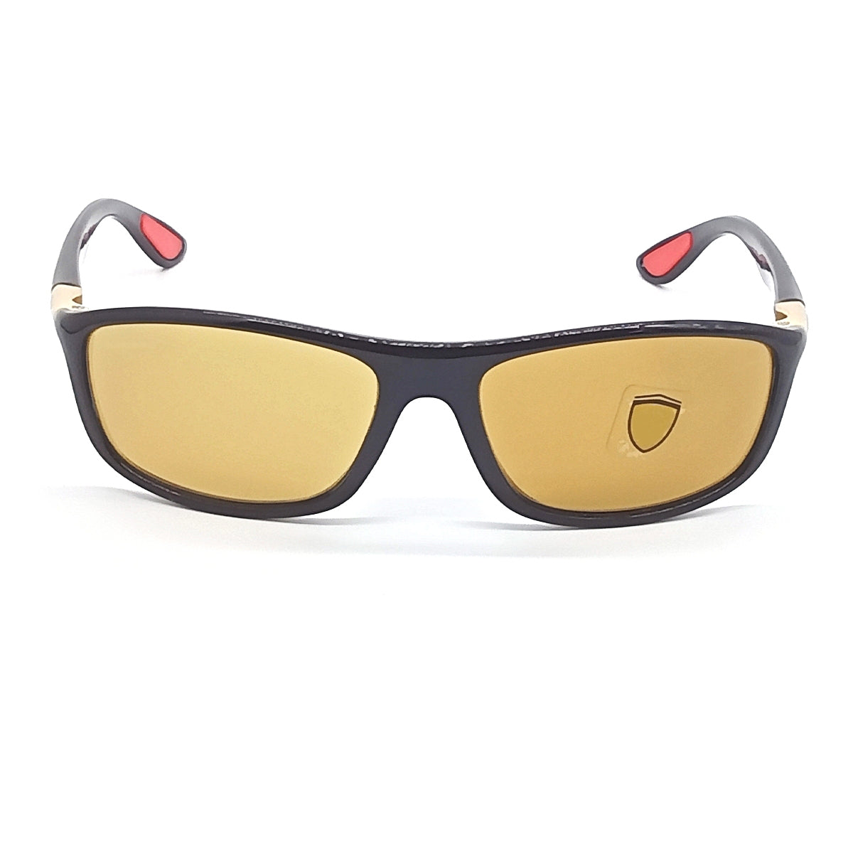 Monza RN8351 Wrap Around Sunglasses (SUN-RN-FR-8351-BRN1GLD-M) SWASTIK CREATIONS The Trend Point