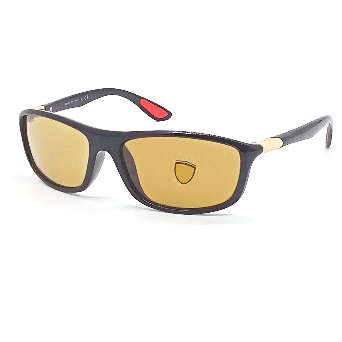 Monza RN8351 Wrap Around Sunglasses (SUN-RN-FR-8351-BRN1GLD-M) SWASTIK CREATIONS The Trend Point