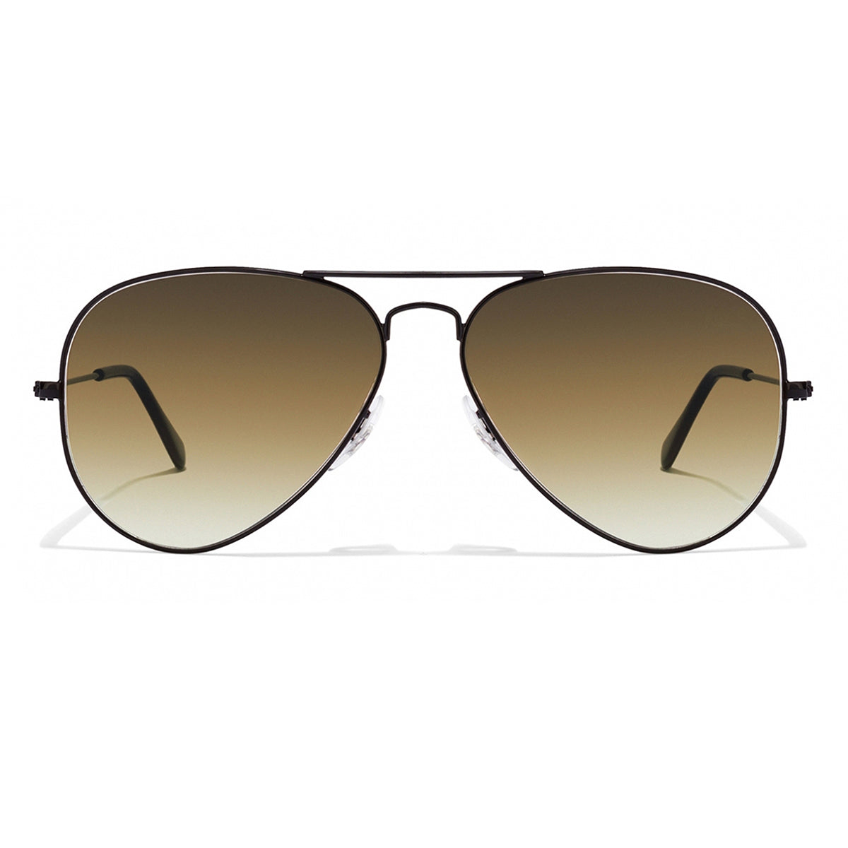 Purosangue 3026 Aviator Sunglasses (SUN-RN-3026-BRN2BLK-M) SWASTIK CREATIONS The Trend Point