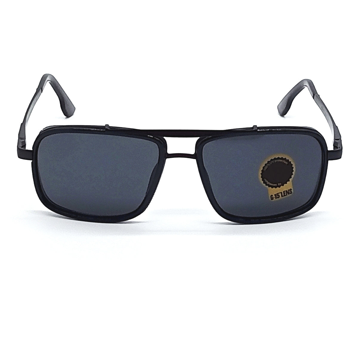 Madarian 4413 Square Sunglasses (SUN-RN-4413-BLK1BLK-M) SWASTIK CREATIONS The Trend Point