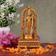 Swastik Trend Point Resin Ram Mandir Ayodhya Model Authentic Design Ideal for Home Temple, Home Decor & Gifts (Golden)