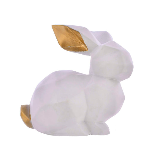 Swastik Trend Point Rabbit Statue for Home Decor Living Room Showpiece Figurine