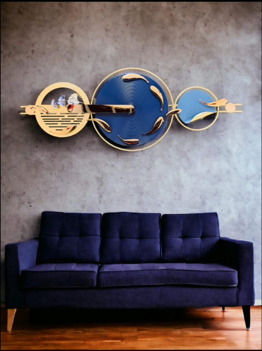 Big Decorative Metal Wall Mural (MH-449)