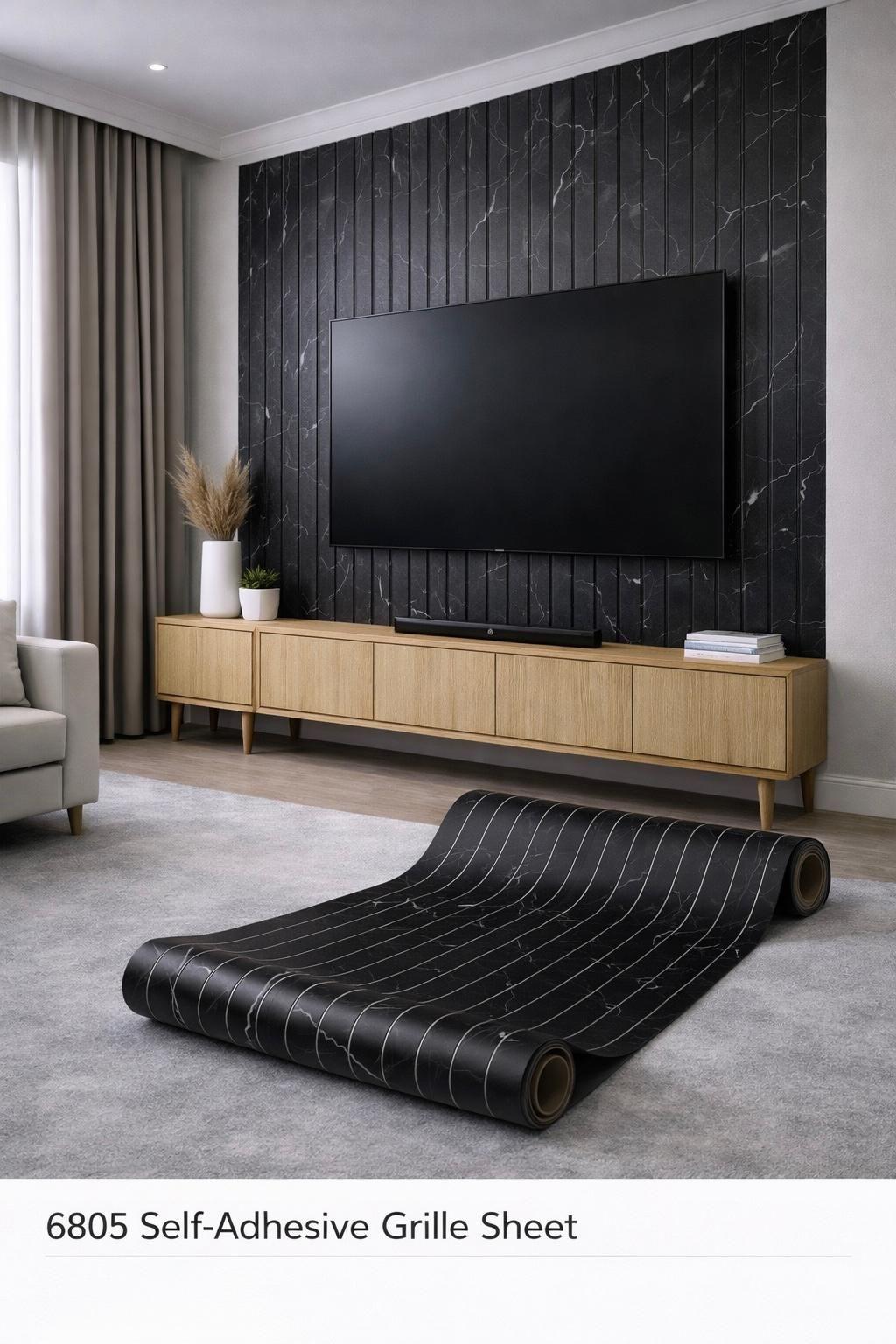 Grille Sheets - Self Adhesive Grille Sheet (Size 2ft * 2.8m) - 10 colors option