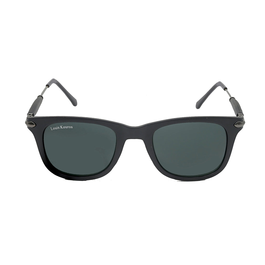 Black Buloster Square Sunglasses (SUN-LK-2148-BLK1BLK-M) - SWASTIK CREATIONS The Trend Point SWASTIK CREATIONS The Trend Point