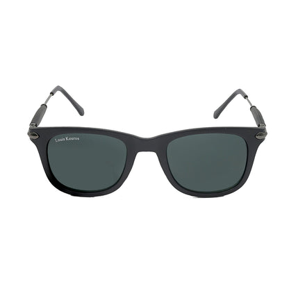 Black Buloster Square Sunglasses (SUN-LK-2148-BLK1BLK-M) - SWASTIK CREATIONS The Trend Point