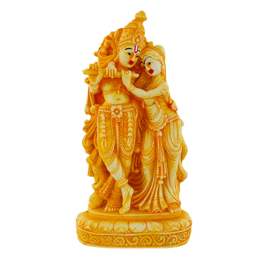 Swastik Trend Point Shop Radha Krishna Idol Sculpture Statue Figurine Decorative Showpiece for Bedroom Home Office Table Decoration and Gift