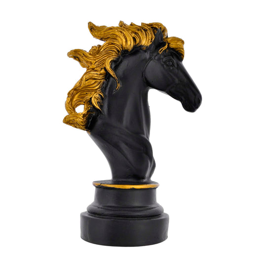 Swastik Trend Point Horse Face Antique Sculpture Art Decor for Home Decor Showpiece Figurine