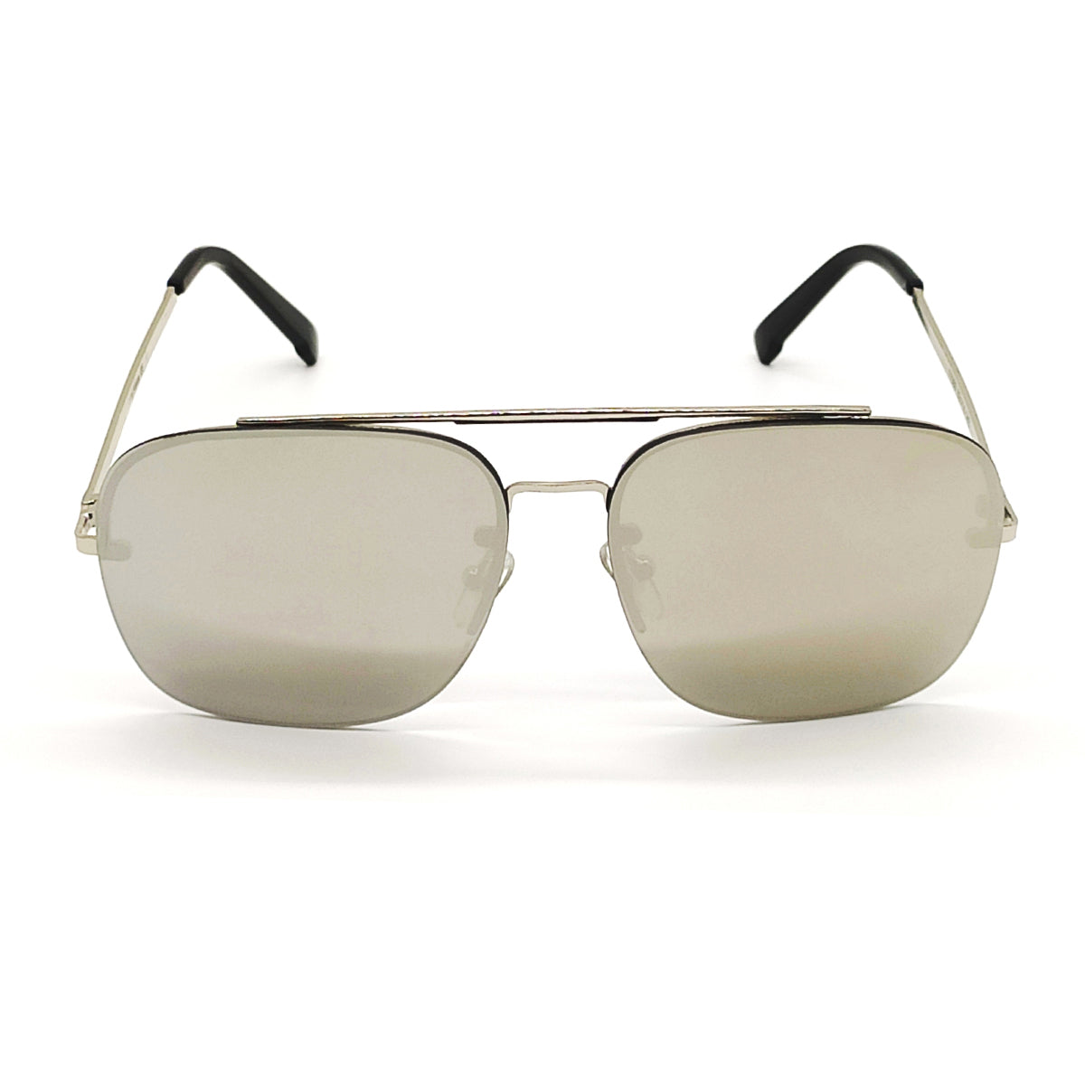 Silver REBEL Square Sunglasses (SUN-LC-11089-SIL3SIL)