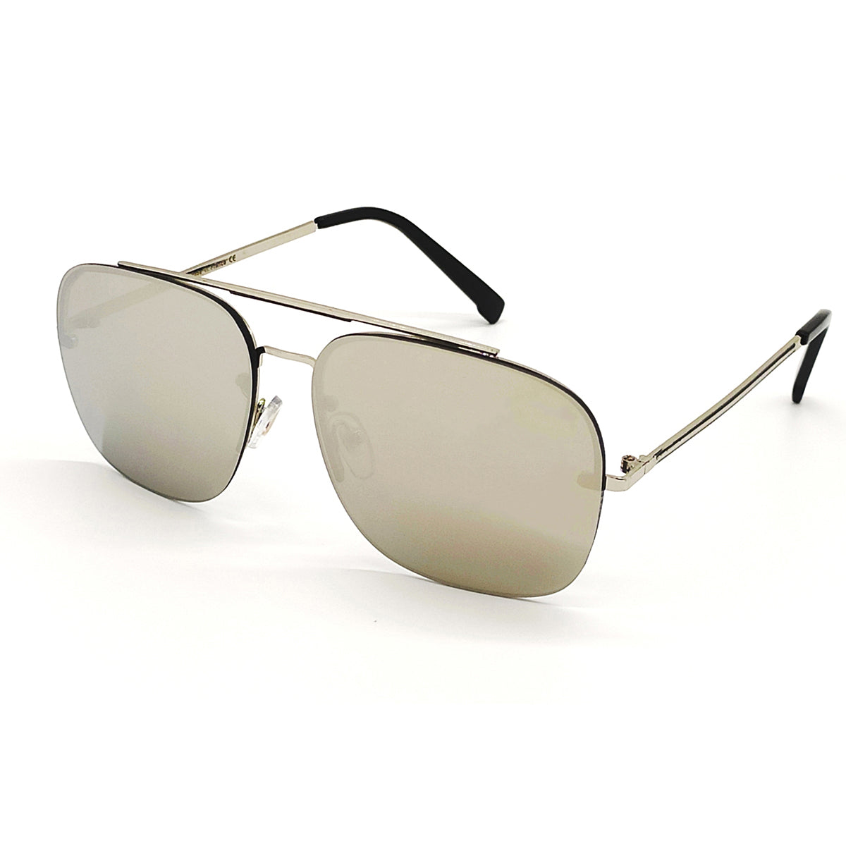 Silver REBEL Square Sunglasses (SUN-LC-11089-SIL3SIL)