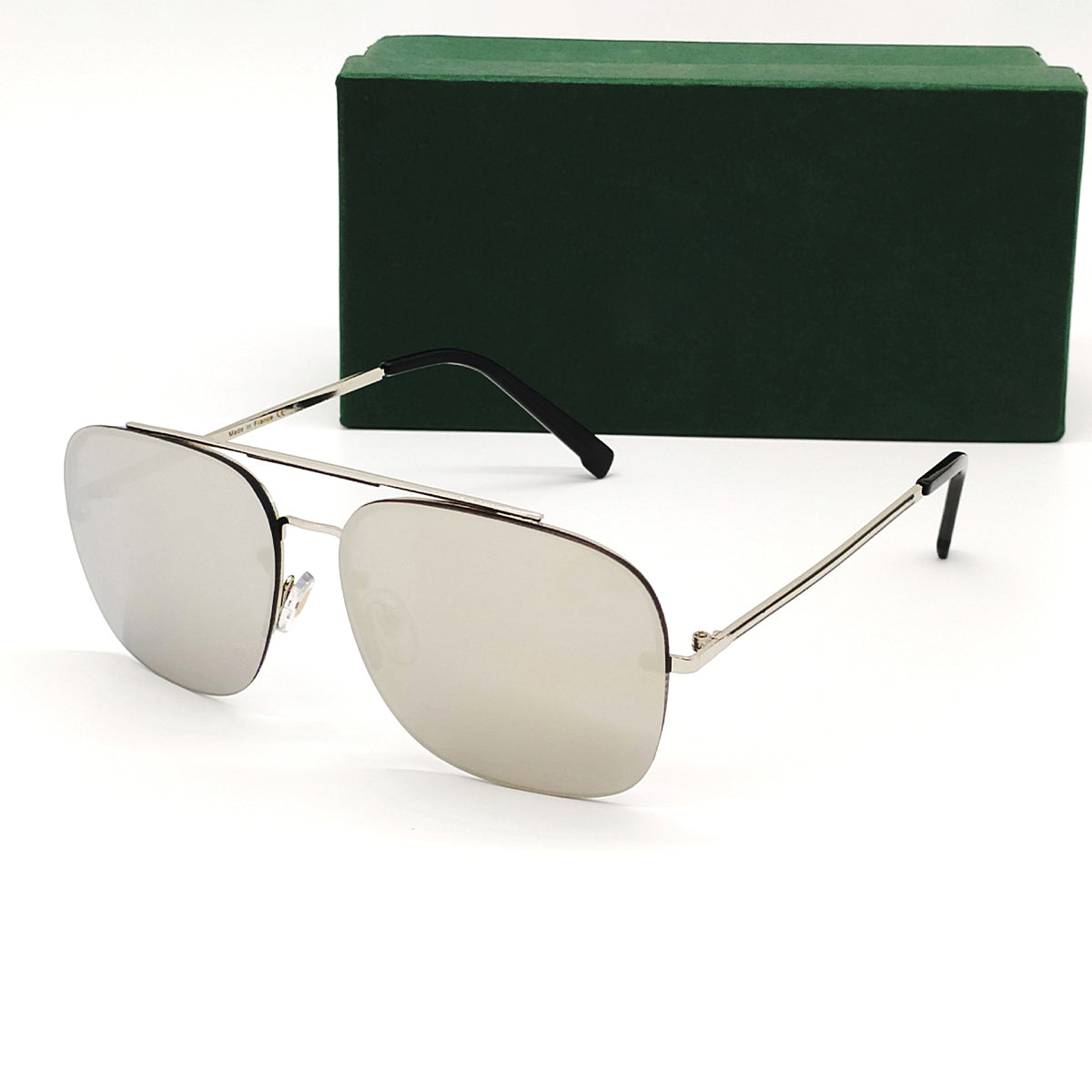 Silver REBEL Square Sunglasses (SUN-LC-11089-SIL3SIL)