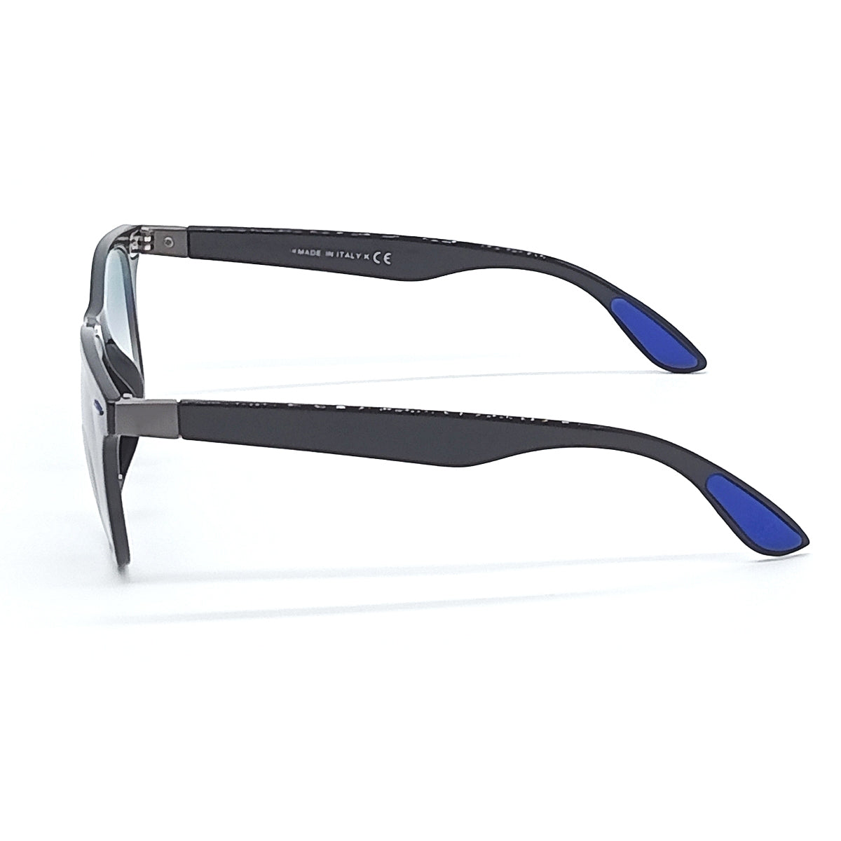 Blue VENOM Square Sunglasses (SUN-RN-4195-BLU2BLK-M) SWASTIK CREATIONS The Trend Point