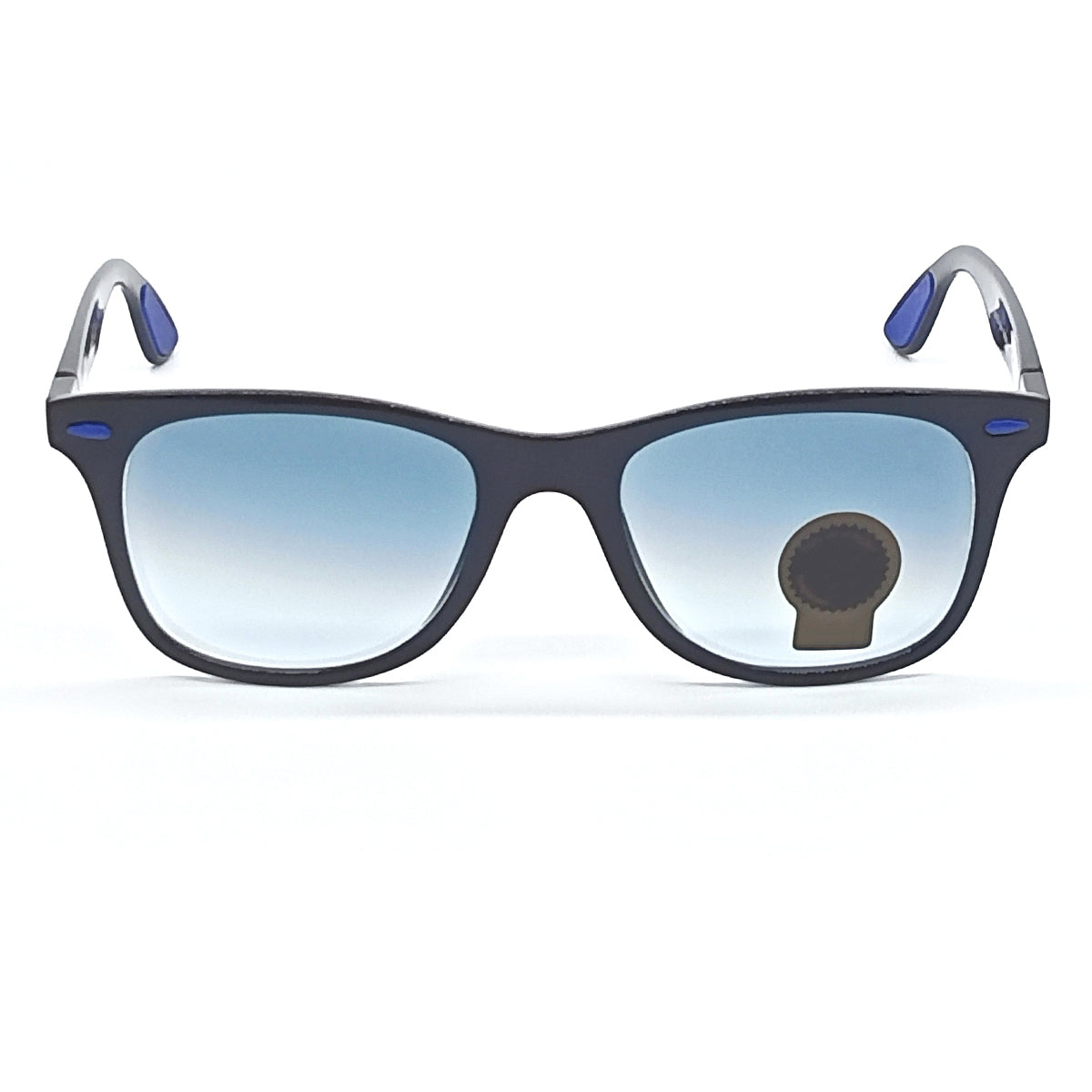 Blue VENOM Square Sunglasses (SUN-RN-4195-BLU2BLK-M) SWASTIK CREATIONS The Trend Point