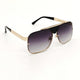 Black SELTOS Square Sunglasses (SUN-LV-5996-BLK2GLD)