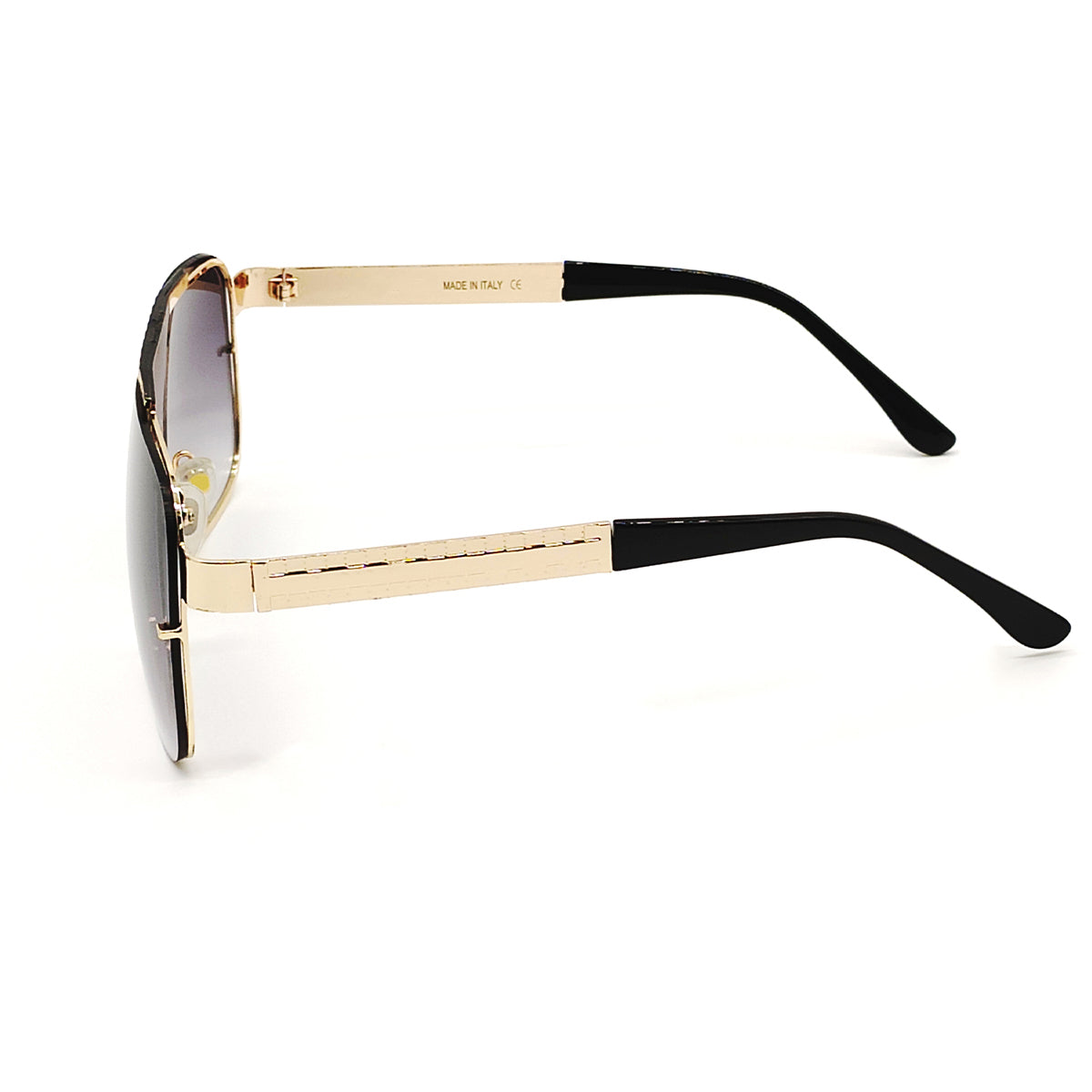 Black SELTOS Square Sunglasses (SUN-LV-5996-BLK2GLD) SWASTIK CREATIONS The Trend Point