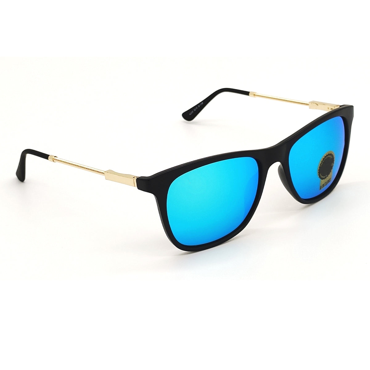 HIBA 4209 Square Sunglasses (SUN-RN-4209-AQB3GLD-M) SWASTIK CREATIONS The Trend Point