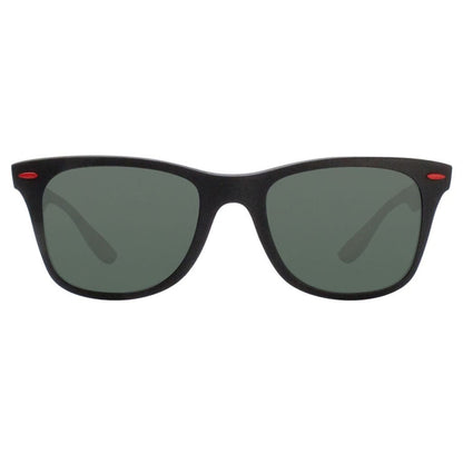 Black VENOM Square Sunglasses (SUN-RN-4195-BLK1BLK-M)