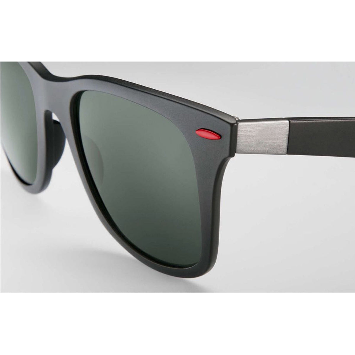 Black VENOM Square Sunglasses (SUN-RN-4195-BLK1BLK-M) SWASTIK CREATIONS The Trend Point