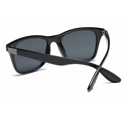 Black VENOM Square Sunglasses (SUN-RN-4195-BLK1BLK-M)