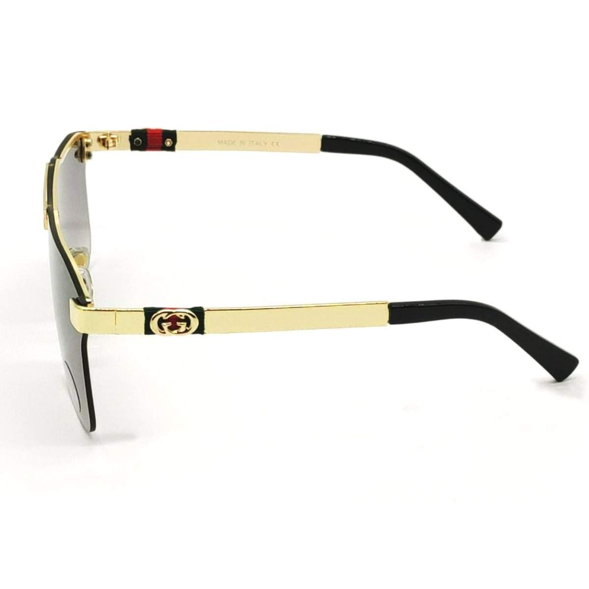 Black Countryman Square Sunglasses (SUN-GC-3808-BLK2GLD) - SWASTIK CREATIONS The Trend Point SWASTIK CREATIONS The Trend Point