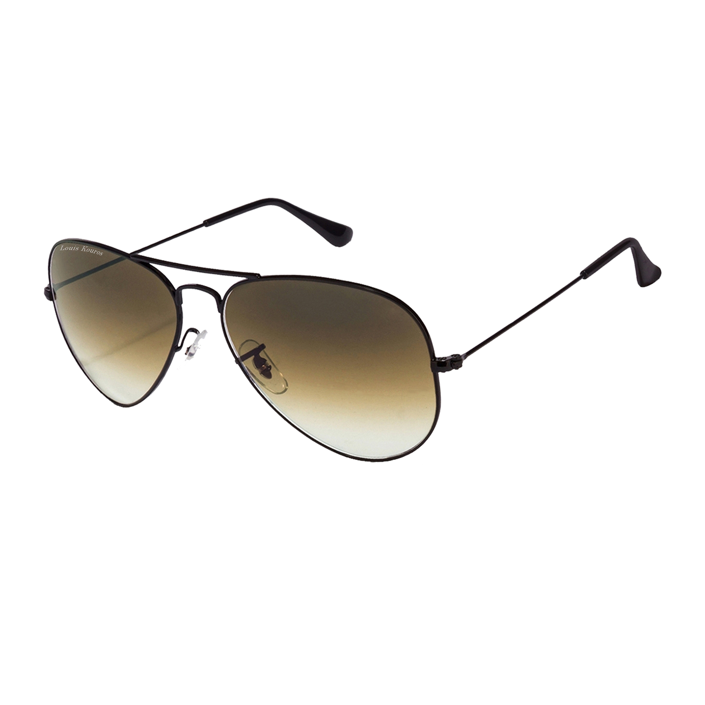 Brown Armstoner Aviator Sunglasses (SUN-LK-3026-BRN2BLK-M) - SWASTIK CREATIONS The Trend Point SWASTIK CREATIONS The Trend Point